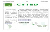 Boletín Cyted Nº30 2016 Web