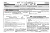 Diario Oficial El Peruano, Edición 9252. 26 de febrero de 2016