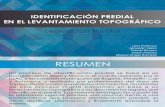 INDENTIFICACION PREDIAL EN EL LEVANTAMIENTO TOPOGRAFICO.pdf