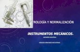 Metrología y Normalización- Instrumentos Mecanicos