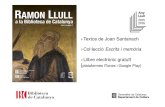 Llibre Electrònic Ramon Llull