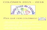 Presentacio Colonies Cal Diable 2016