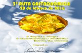 III Ruta Gastronómica "La Barbacana"