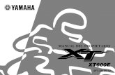 Manual Yamaha XT 600 E