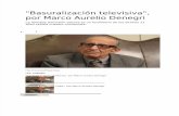 Basuralización televisiva - Marco Aurelio Denegri