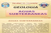 Geologia Clase x - Aguas Subterraneas