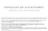 Derecho de Sucesiones - Código civil de Veracruz