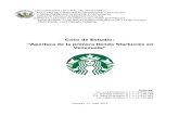Plan de Negocios 1era. tienda Starbucks en Venezuela