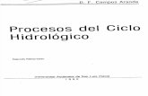 Procesos Del Ciclo Hidrológico (D.F. Campos Aranda)