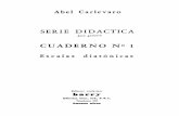Abel Carlevaro - Serie Didáctica Para Guitarra. 4 Cuadernos - 1966