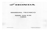 Manual de mantenimiento Honda NSR 125 F-R 1993 (Castellano 40 Hojas).pdf