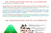 Historia Educación Ecuador