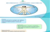 Movimientos, Posiciones y Terminos Anatomicos Basicos