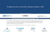 7Presentacion Del Programa de Inversion Responsable. PIR
