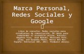 Marca Personal, Redes Sociales y Google