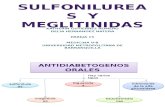Sulfonilureas y Meglitinidas1