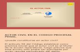 Derecho Procesal Penal - Actor Civil