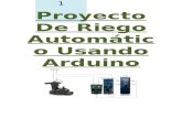 Proyecto Riego Arduino