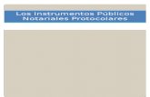 Instrumentos Publicos Notariales Protocolares