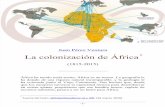 La Colonizacion de Africa 1815 2015