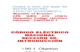 Codigo Eléctrico Nacional Ecuatoriano 1