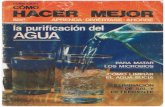 COMO HACER MEJOR - La Purificación Del Agua