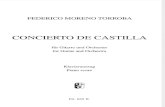 Concerto de Castilla Guitar + Piano Federico Moreno Torroba
