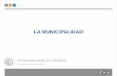Presentación CGR La Municipalidad