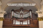 Programa Concierto Inaugural Órgano Restaurado Catedral Primada de Colombia