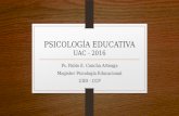 Psicología Educativa Clase 3