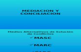 Mediacion y Conciliacion