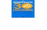 La Democracia en 30 Lecciones - Sartori