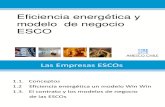 Eficiencia energética y modelo de negocio ESCO