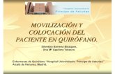 Movilizacion Colocacion Paciente Quirofano