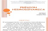 Presión hidrodinamica