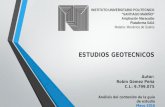 Estudios Geotecnicos Analisis