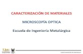 3_1 Microscopía Óptica