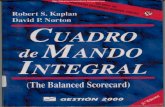 Kaplan Robert S - Cuadro de Mando Integral (2Ed)