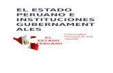 El Estado Peruano e Instituciones Gubernamentales