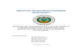 Manual de Seguridad en Los Talleres de Formación Del Instituto Tecnológico Superior Guayaquil