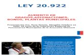 Presentación Ley N° 20.922 de Plantas Abogada Rosa Huerta