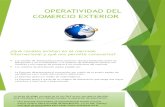 (César) Operatividad Del Comercio Exterior