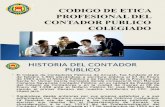Exposicion - Codigo de Etica Del Contador Publico - Gabriel 2013