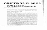 2 - Objetivos Claros