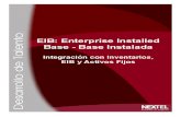 EIB Integración Con Inventario - EIB - Activo Fijo