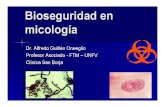 Bioseguridad en Micología