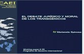 DEBATE JURÍDICO Y MORAL DE LOS TRANSGÉNICOS.pdf