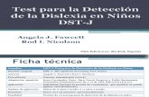 (DST-J) Test Para La Detección de La Dislexia en Niños
