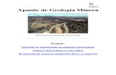 Apunte de Geología Minera