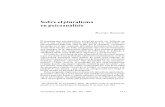 Pluralismo en psicoanálisis